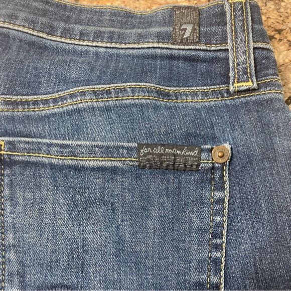 7 For All Mankind Ankle Gwenevere Jeans - Picture 2 of 7